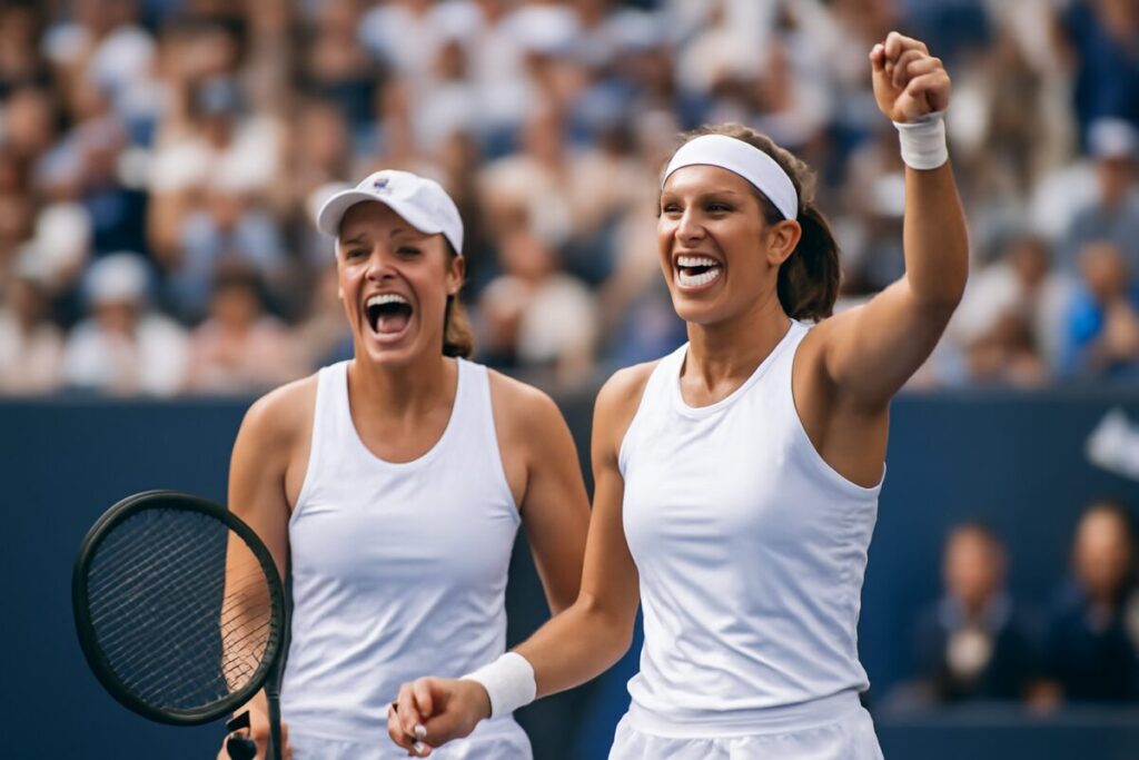Dupla de Luisa Stefani vence mais uma e vai às oitavas do US Open